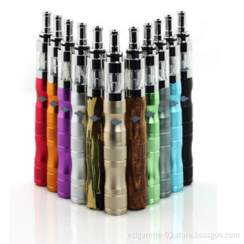X6 battery aluminum variable voltage colorful e-cigarette x6 battery